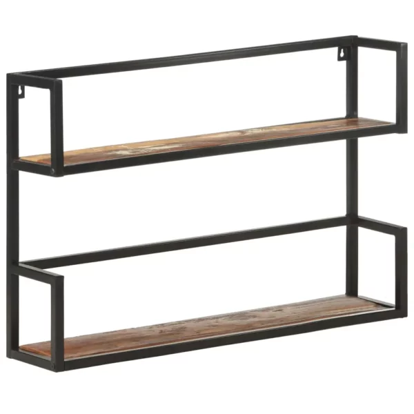 Wall Shelf 35.4"x7.9"x23.6" Solid Reclaimed Wood - Image 9