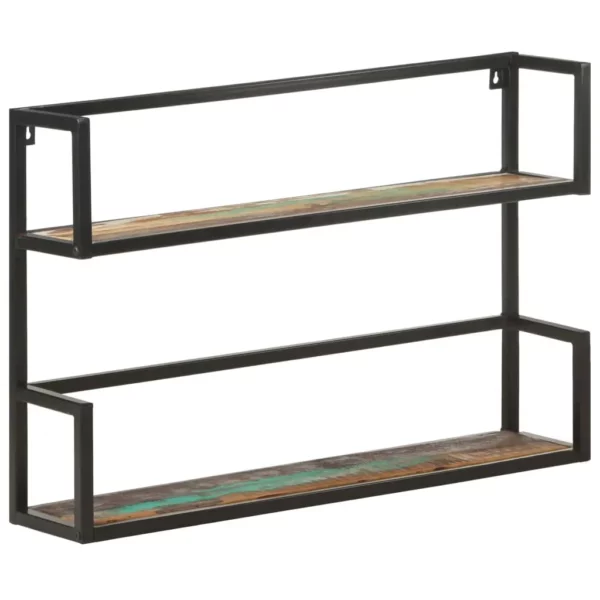 Wall Shelf 35.4"x7.9"x23.6" Solid Reclaimed Wood - Image 10