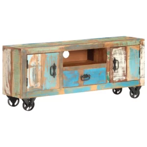 TV Stand 47.2"x11.8"x19.7" Solid Reclaimed Wood
