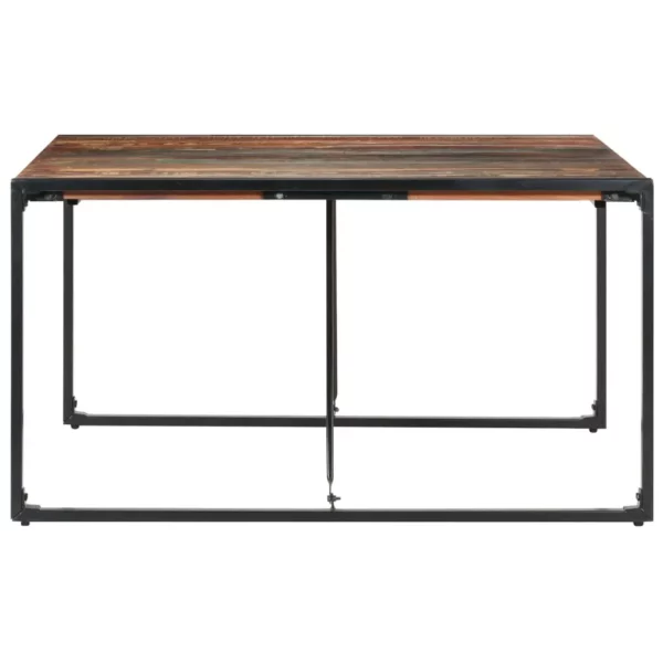 Dining Table 55.1"x55.1"x29.5" Solid Reclaimed Wood - Image 3