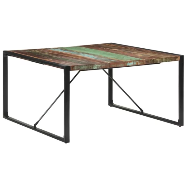 Dining Table 55.1"x55.1"x29.5" Solid Reclaimed Wood - Image 8