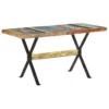 Dining Table 55.1"x27.6"x29.9" Solid Reclaimed Wood
