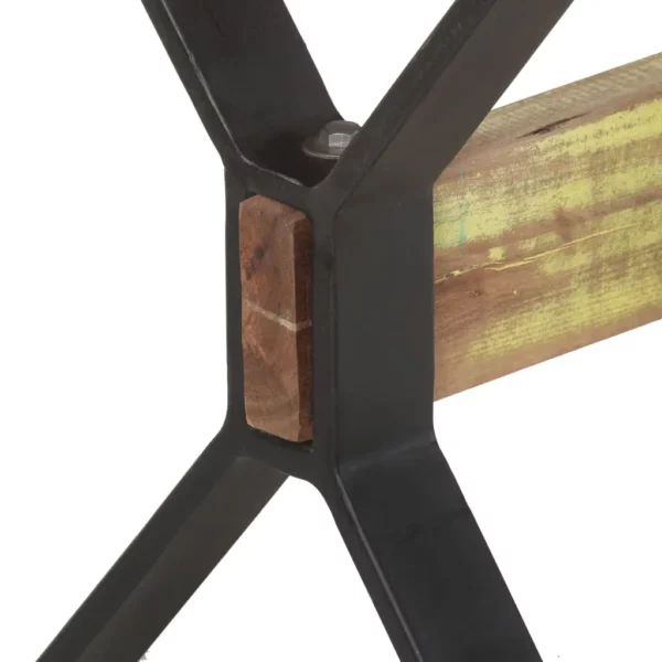 Dining Table 55.1"x27.6"x29.9" Solid Reclaimed Wood - Image 6