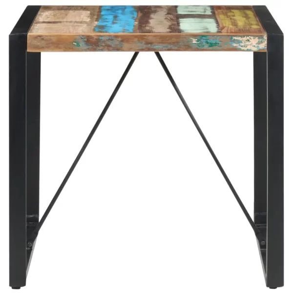 Dining Table 31.5"x31.5"x29.5" Solid Reclaimed Wood - Image 2