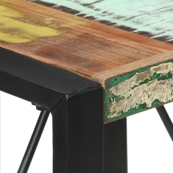 Dining Table 31.5"x31.5"x29.5" Solid Reclaimed Wood - Image 4