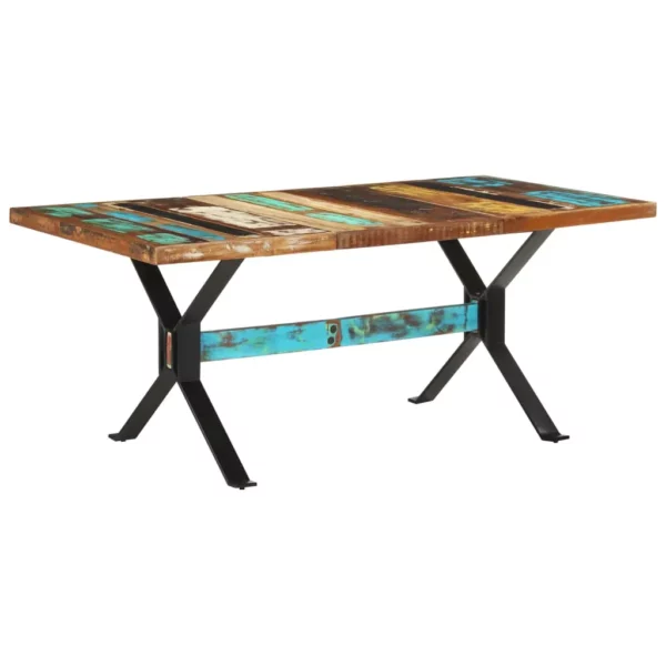 Dining Table 70.9"x35.4"x29.9" Solid Reclaimed Wood