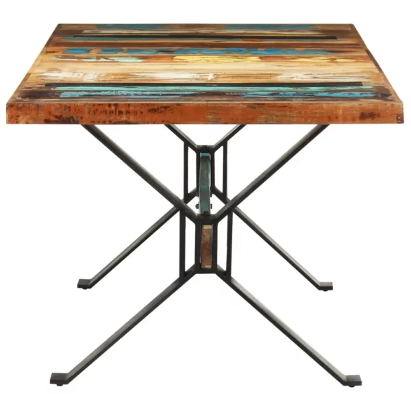 Dining Table 70.9"x35.4"x29.9" Solid Reclaimed Wood - Image 3