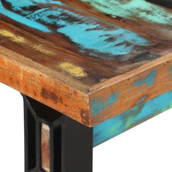 Dining Table 70.9"x35.4"x29.9" Solid Reclaimed Wood - Image 5