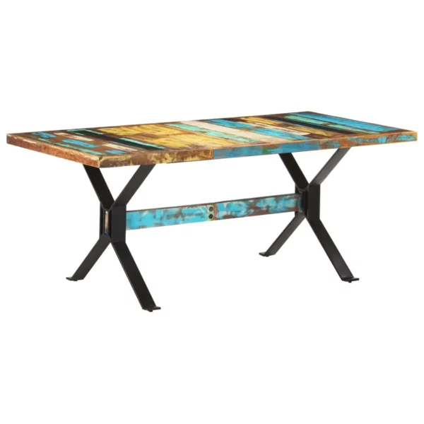 Dining Table 70.9"x35.4"x29.9" Solid Reclaimed Wood - Image 10