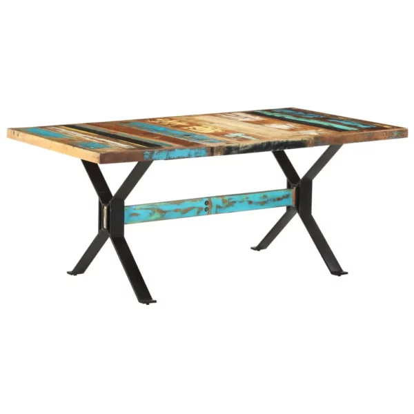 Dining Table 70.9"x35.4"x29.9" Solid Reclaimed Wood - Image 11