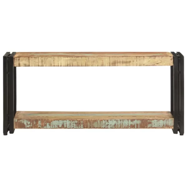 TV Stand 35.4"x11.8"x15.7" Solid Wood Reclaimed - Image 2