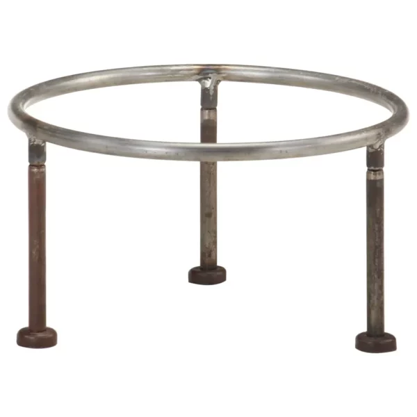 Colorful Rustic Fire Pit 15.7" Iron - Perfect Addition to Your Outdoor Space - Image 5