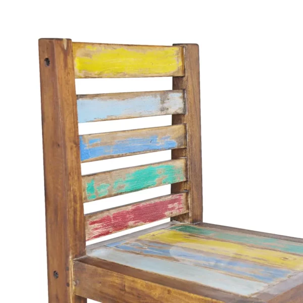 Dining Chairs 4 pcs Solid Reclaimed Wood - Image 6