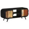 TV Stand 43.3"x11.8"x17.7" Solid Wood Reclaimed