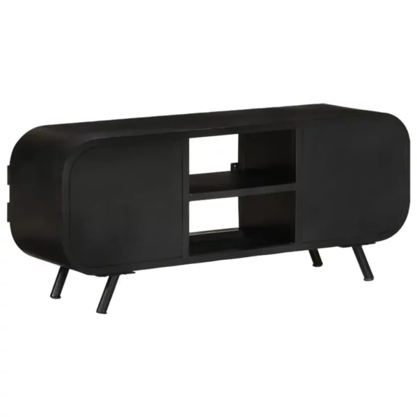 TV Stand 43.3"x11.8"x17.7" Solid Wood Reclaimed - Image 3
