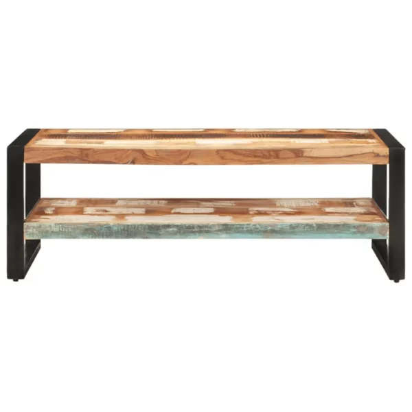 Coffee Table 47.2"x23.6"x15.7" Solid Reclaimed Wood - Image 2