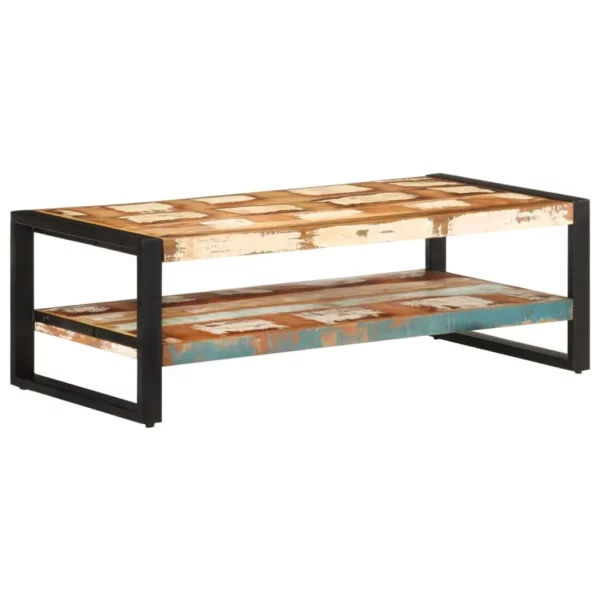 Coffee Table 47.2"x23.6"x15.7" Solid Reclaimed Wood - Image 6