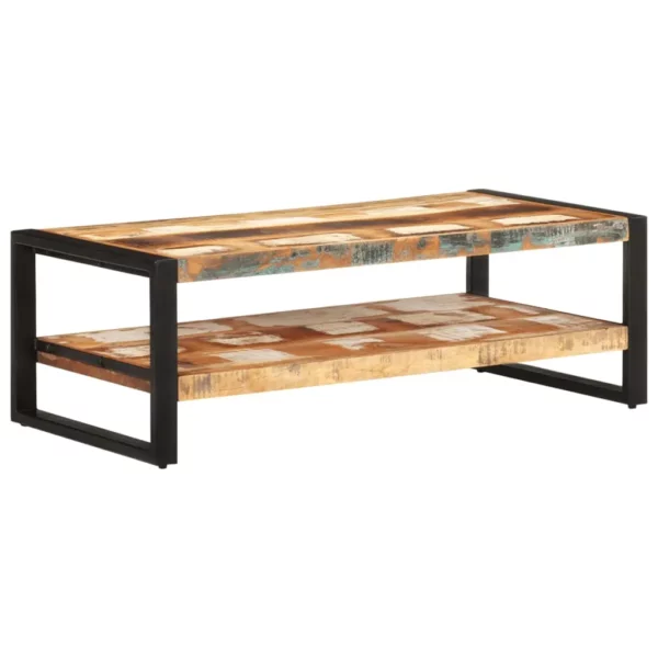 Coffee Table 47.2"x23.6"x15.7" Solid Reclaimed Wood - Image 7