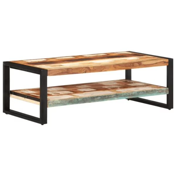 Coffee Table 47.2"x23.6"x15.7" Solid Reclaimed Wood - Image 8
