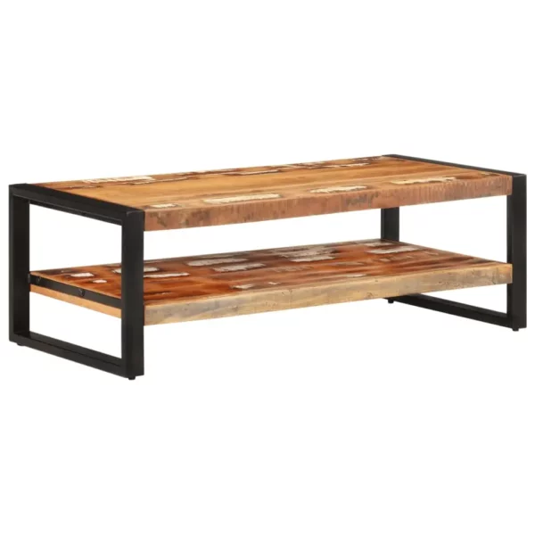 Coffee Table 47.2"x23.6"x15.7" Solid Reclaimed Wood - Image 9