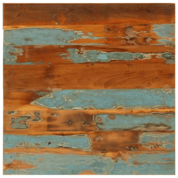 Coffee Table 26.8"x26.8"x13.8" Solid Reclaimed Wood - Image 5