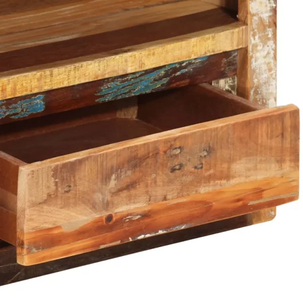 TV Stand 34.6"x11.8"x15.7" Solid Wood Reclaimed - Image 12