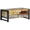 Coffee Table 39.4"x19.7"x16.1" Solid Wood Reclaimed - Image 3