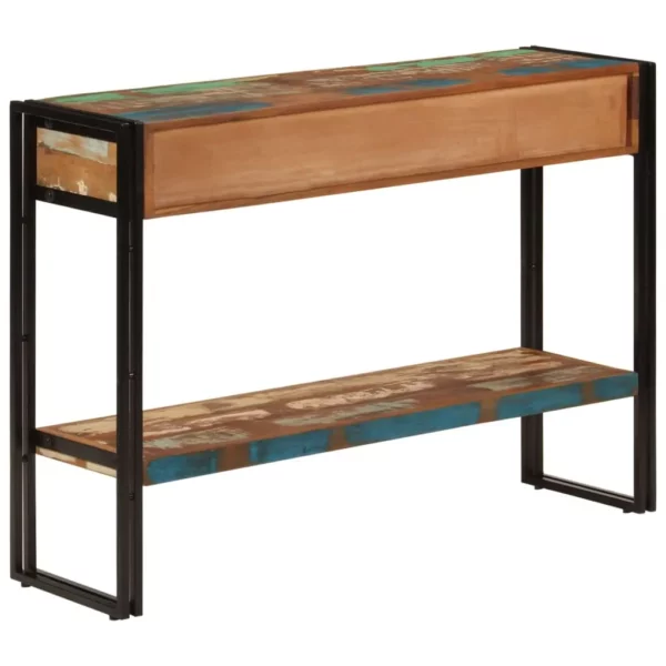 Console Table 43.3"x11.8"x29.9" Solid Wood Reclaimed - Image 3