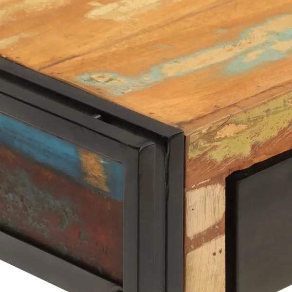Console Table 43.3"x11.8"x29.9" Solid Wood Reclaimed - Image 4
