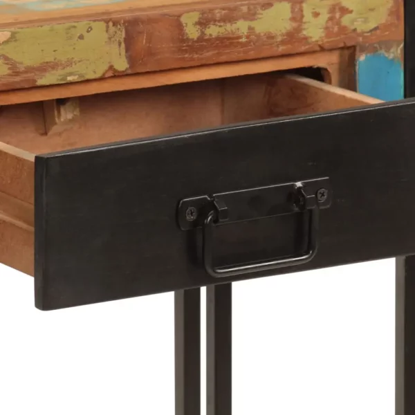 Console Table 43.3"x11.8"x29.9" Solid Wood Reclaimed - Image 5