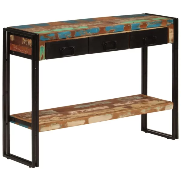 Console Table 43.3"x11.8"x29.9" Solid Wood Reclaimed - Image 11