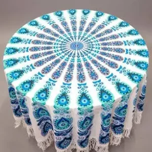 Boho Mandala Tapestry Tablecloth