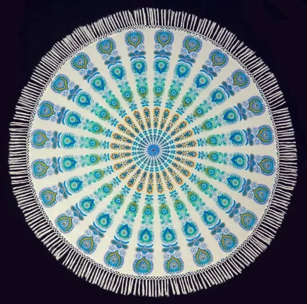 Boho Mandala Tapestry Tablecloth - Image 4