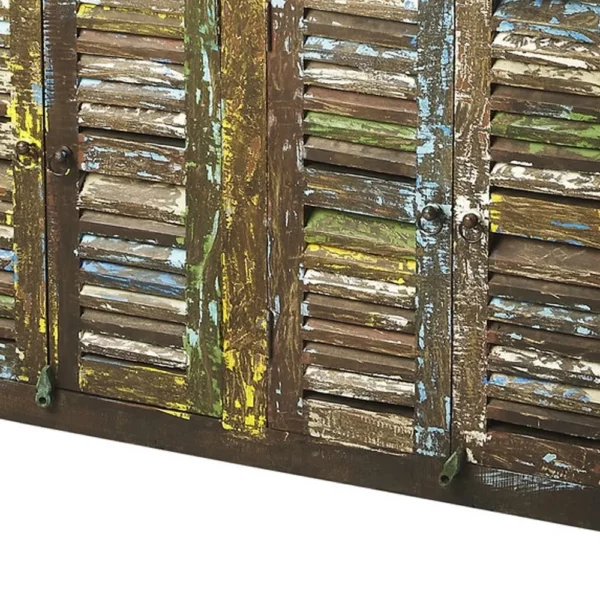 "Haveli Reclaimed Wood Sideboard" - Image 6