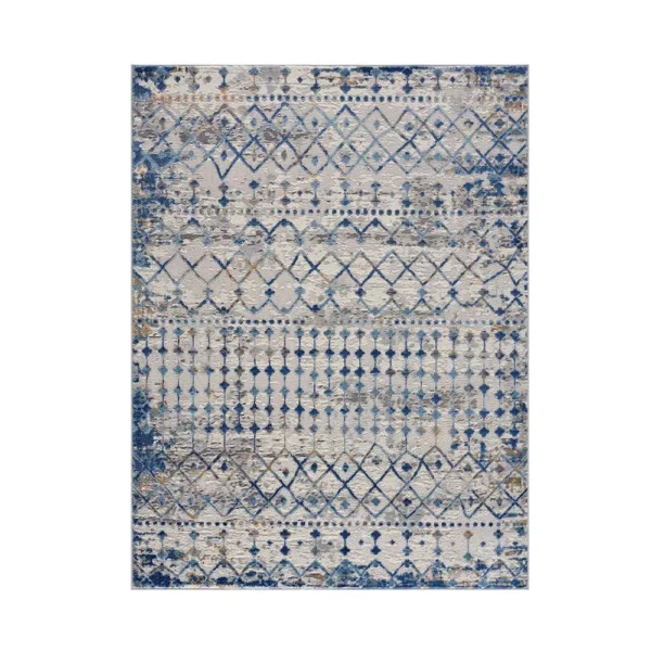 Moroccan Global Woven Area Rug - Image 2