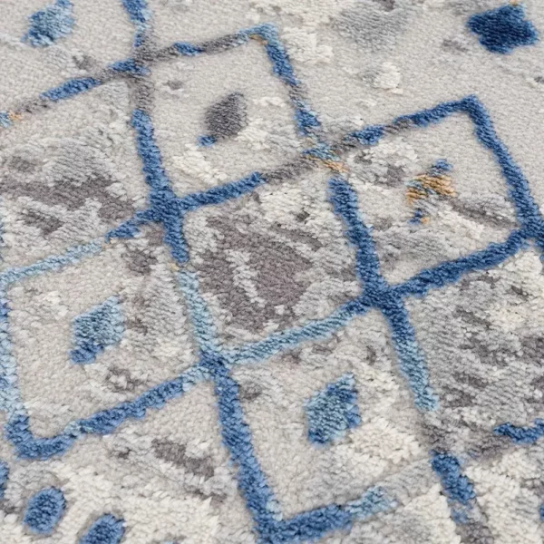 Moroccan Global Woven Area Rug - Image 3