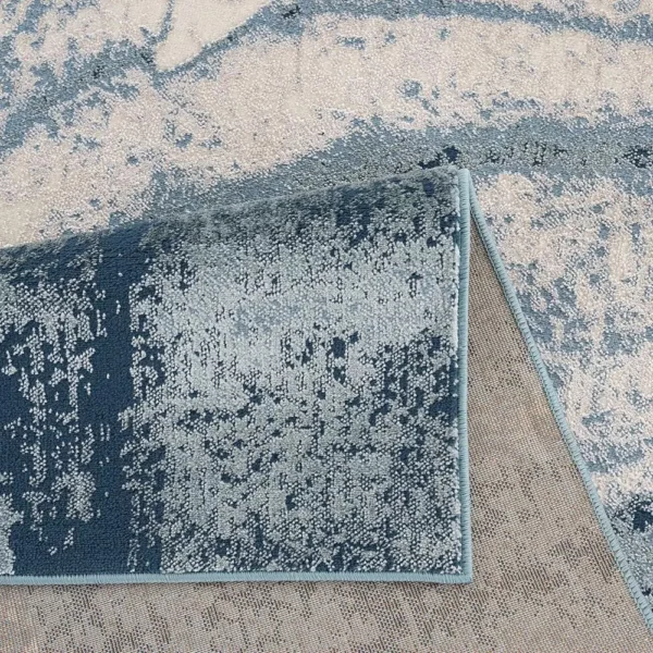 Abstract Wave Area Rug - Image 3