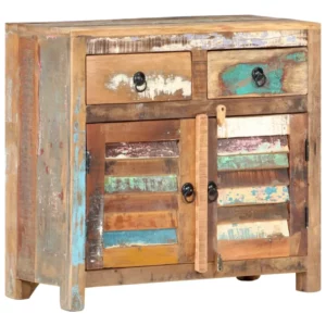 Sideboard 27.6"x11.8"x26.8" Solid Reclaimed Wood