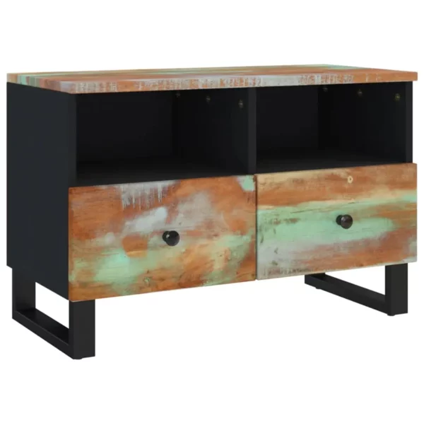 TV Stand 27.6"x13"x18.1" Solid Wood Reclaimed - Image 12
