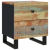 Bedside Cabinet 15.7"x13"x18.1" Solid Wood Reclaimed - Image 8