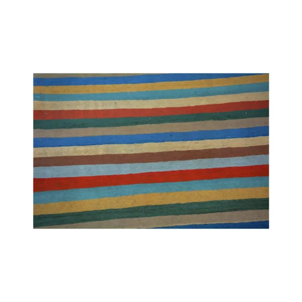 Modern Bluish Kilim Rug - Image 6