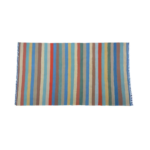 Modern Bluish Kilim Rug - Image 2