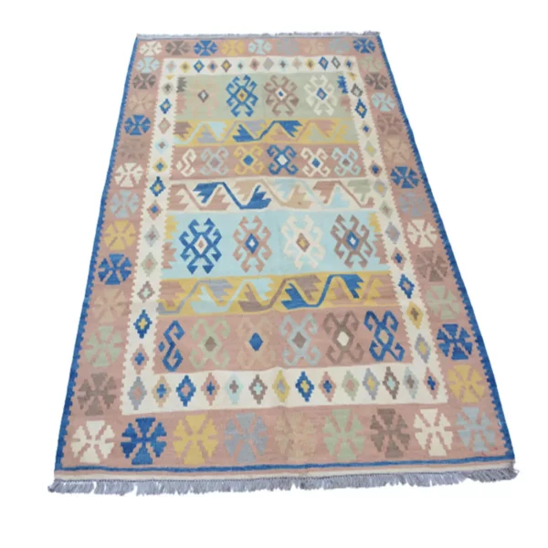Modern Cascade Kilim Rug - Image 3