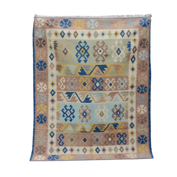 Modern Cascade Kilim Rug - Image 5