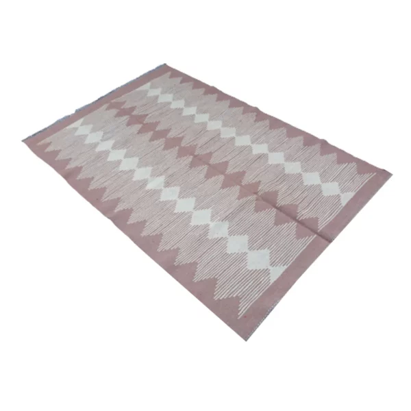 Modern Cotton Seed Kilim Rug - Image 3