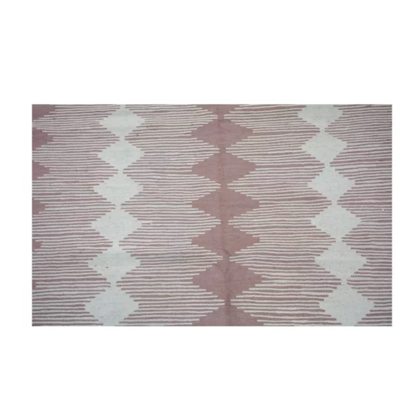 Modern Cotton Seed Kilim Rug - Image 6