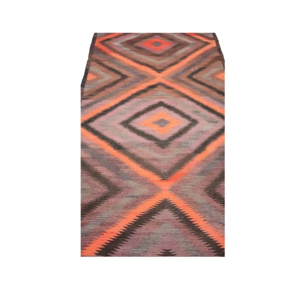 Vintage Makara Kilim Woolen Rug - Image 5