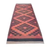 Vintage Ebony Clay Woolen Rug - Image 3