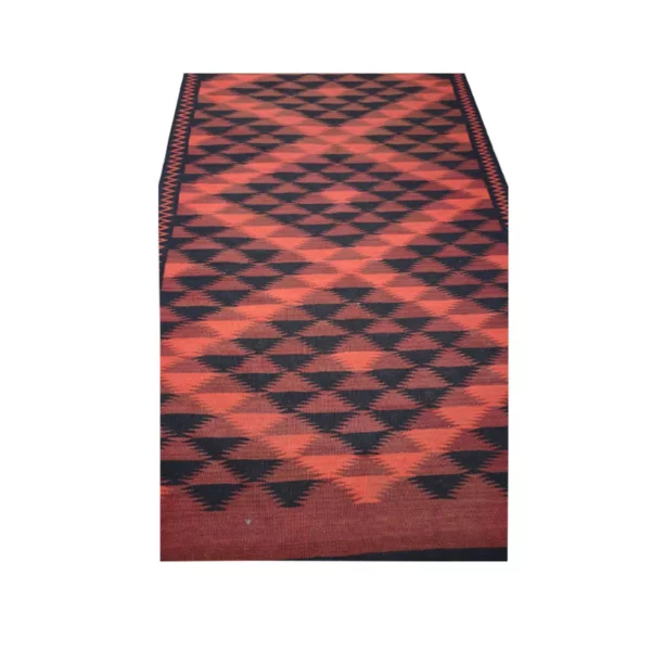 Vintage Ebony Clay Woolen Rug - Image 5