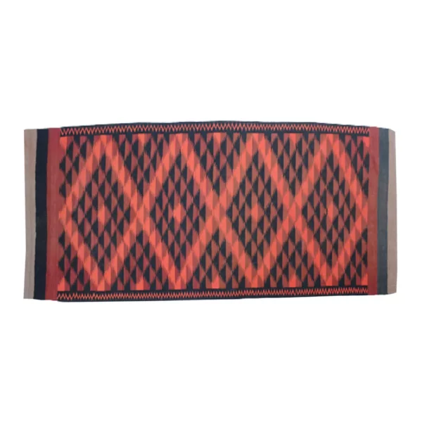 Vintage Ebony Clay Woolen Rug - Image 2